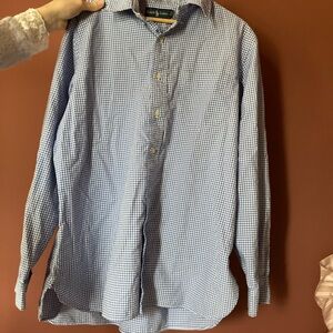 Polo Ralph Lauren Blue Gingham Men's Shirt